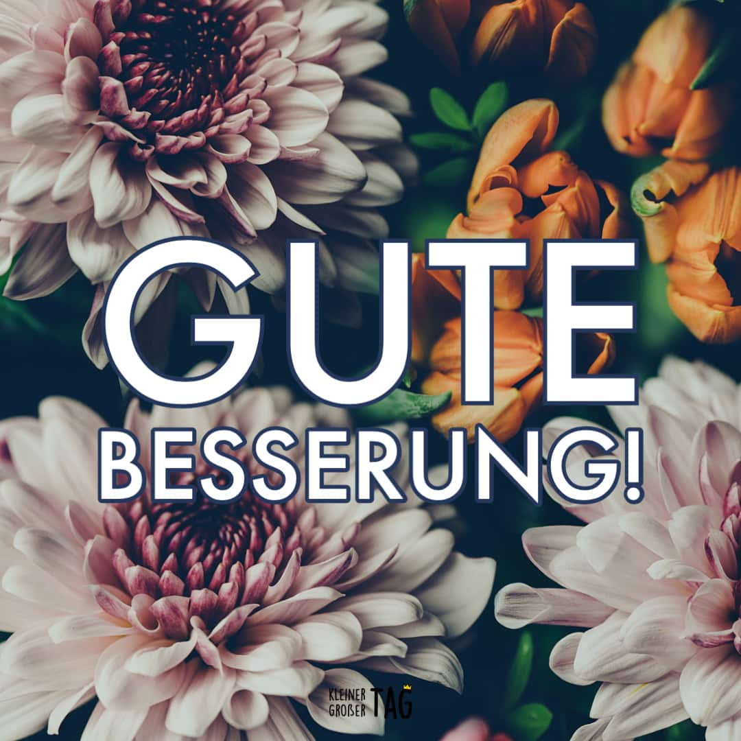 Gute Besserung Wünsche 30+ Sprüche für eine schnelle Genesung
