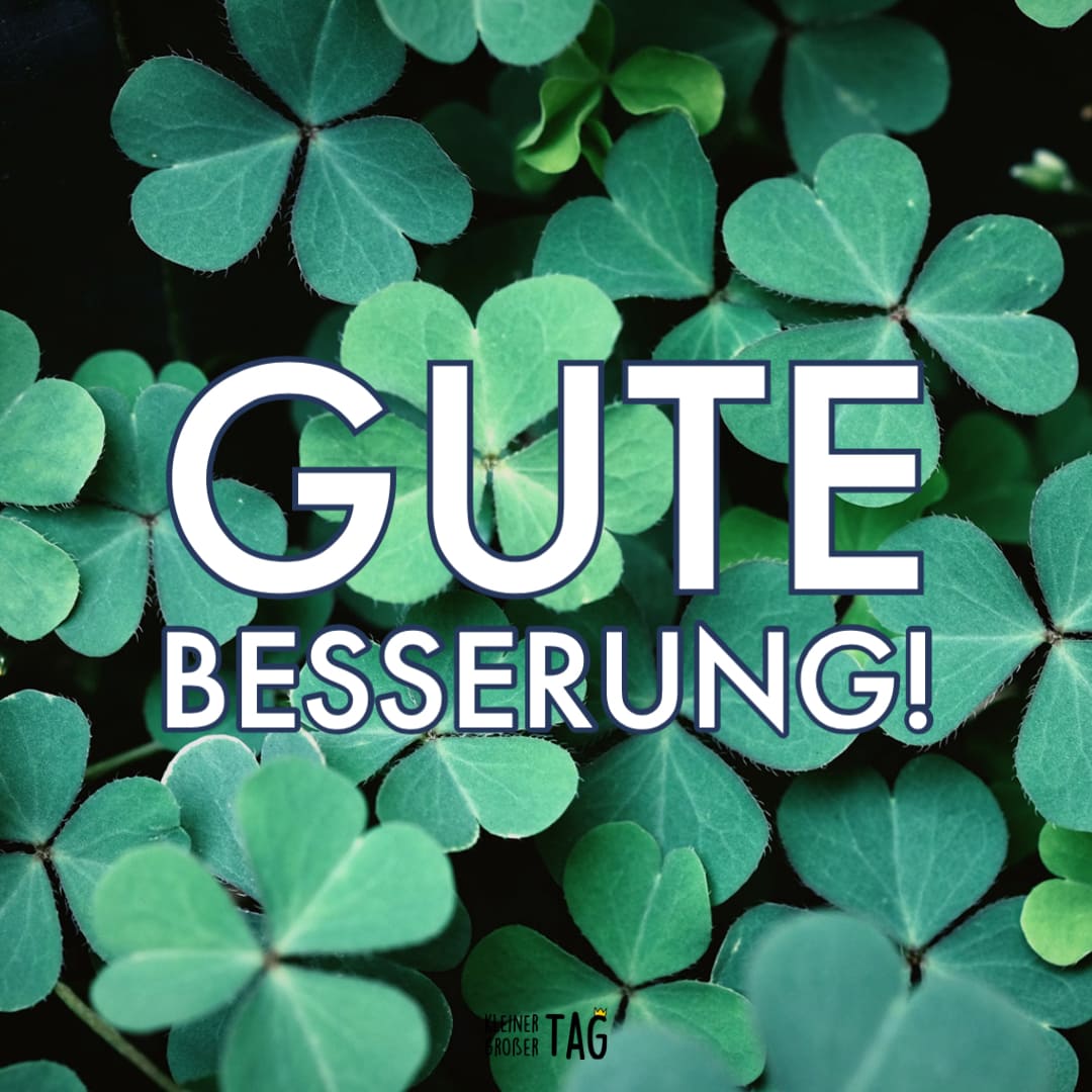 Gute Besserung Wünsche 30+ Sprüche für eine schnelle Genesung